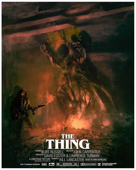 The Thing 1982 Poster