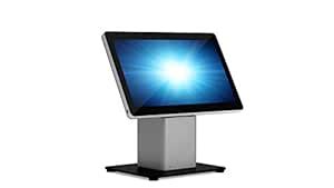 Elo Slim Desk Mount for Touchscreen Monitor, Cradle, Bar Code Reader ...