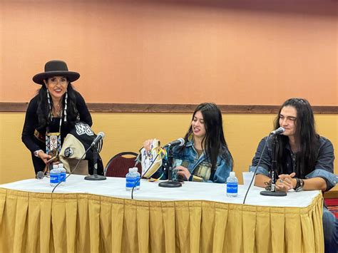 Jhane Myers, Amber Midthunder and Dakota Beavers - Indianz.Com