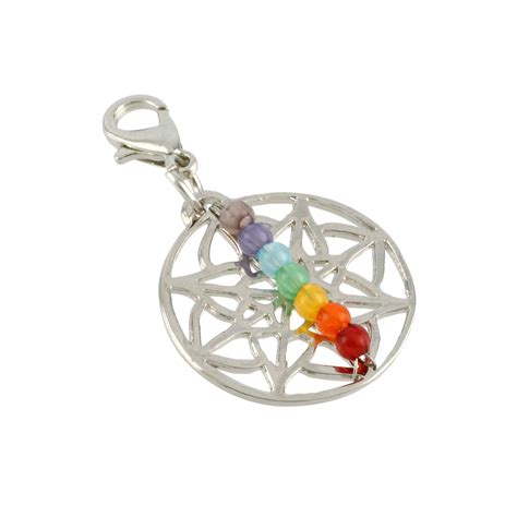 Rhodium Chakra Charm by Bead Landing™ | Michaels