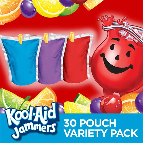 Kool-Aid Jammers Tropical Punch (Grape & Cherry Artificially Flavored ...