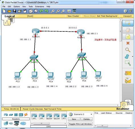 使用Cisco思科模拟器进行三层交换机配置_思科模拟器配置三层交换机-CSDN博客