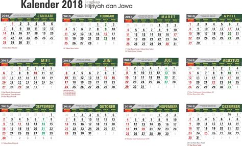 Kalender 2018 Online Indonesia - takvim kalender HD