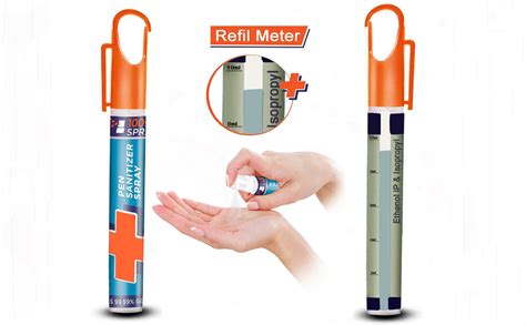 Furn Aspire anti bacterial hand rub disinfectant spray pen 9ml (40 ...