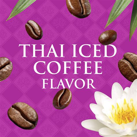 Coffee mate White Lotus Thai Iced Coffee Flavored Creamer (28 oz ...