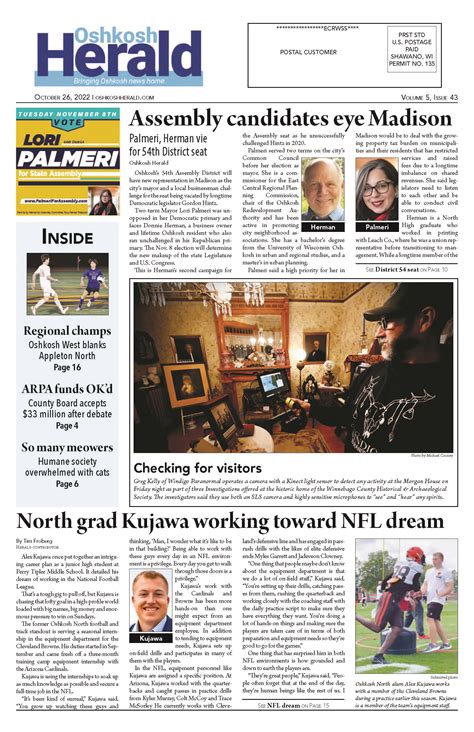 October 26, 2022 Oshkosh Herald - Oshkosh Herald