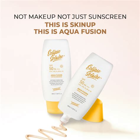 Eclipse Solaire Aqua Fusion Sunscreen SPF 50 PA+++ – Sarinskin