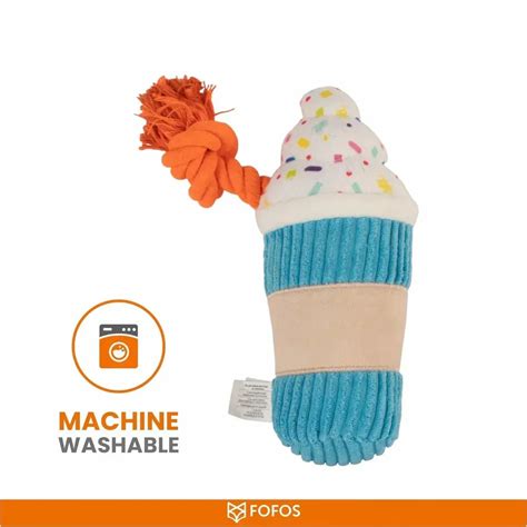 Fofos Birthday Drink Dog Toy | Zigly