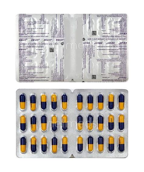 Zevit - Strip of 30 Capsules : Amazon.in