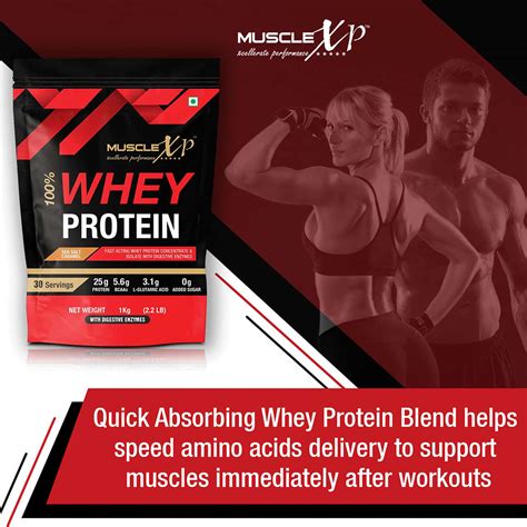 Buy MUSCLEXP 100% WHEY PROTEIN SEA SALT CARAMEL FLAVOUR 1KG POUCH (2.2 ...