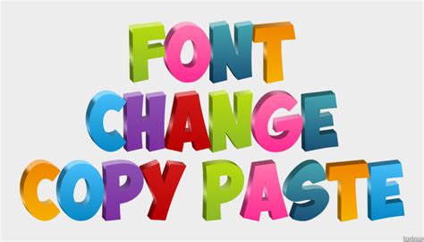 Image result for Customized Font Copy and Paste