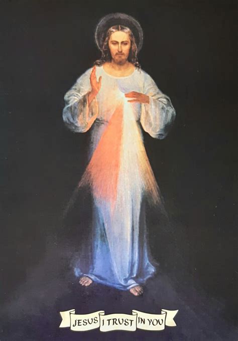 Divine Mercy – Vilnius Image – Original, A4 print | Family Life ...