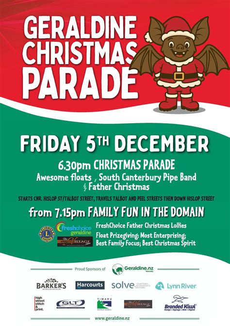 Geraldine Christmas Parade, 5a Peel St, Geraldine, New Zealand 7930 ...