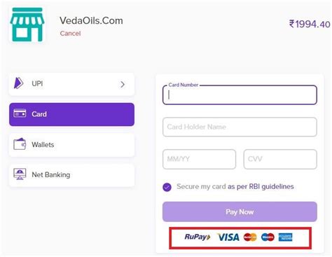 EMI & PayLater Options – VedaOils