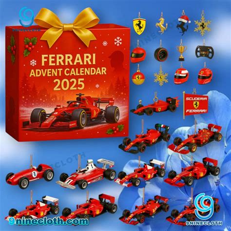 F1 Racing Advent Calendar 2025 - 9ninecloth