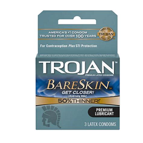 Trojan Bareskin Condoms 6ct.