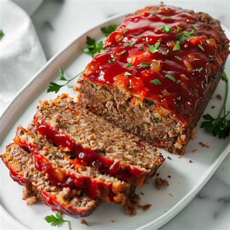 Classic Beef and Pork Meatloaf - BeCentsational