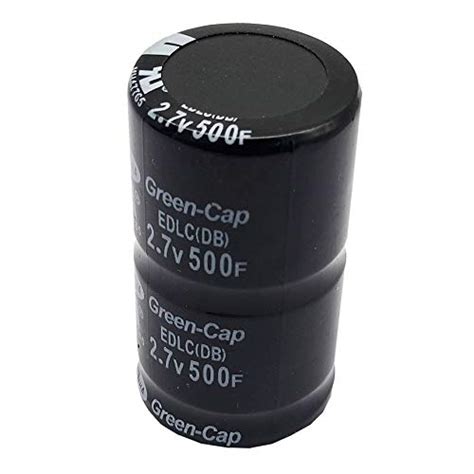 Buy Greatangle 1/2/6/10x Black 2.7V Farad Capacitor 500F 35x60mm Super ...