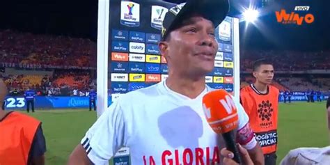 Carlos Bacca no pudo contener las lágrimas luego del título del Junior ...