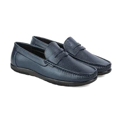 Buy BRATVA (S-1 Premium Coloured Loafers for Men Blue at Amazon.in