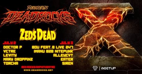 Deadrocks Fam Meetup, Red Rocks Park and Amphitheatre, Morrison, 2 July ...