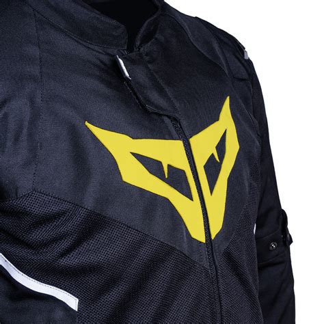 DSG GPX Riding Jacket Black Fluro Yellow– Moto Central