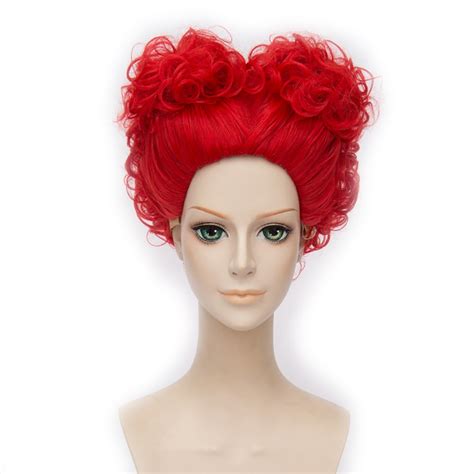 Red Queen Wig Alice Cosplay Anime Hair Short Red India | Ubuy