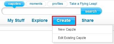 3. capzle-toolbar
