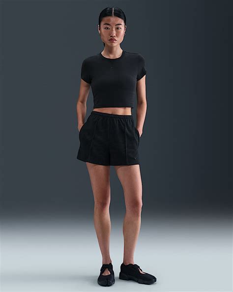 Nike Sportswear Chill Terry Women's Mid-Rise French Terry Printed ...