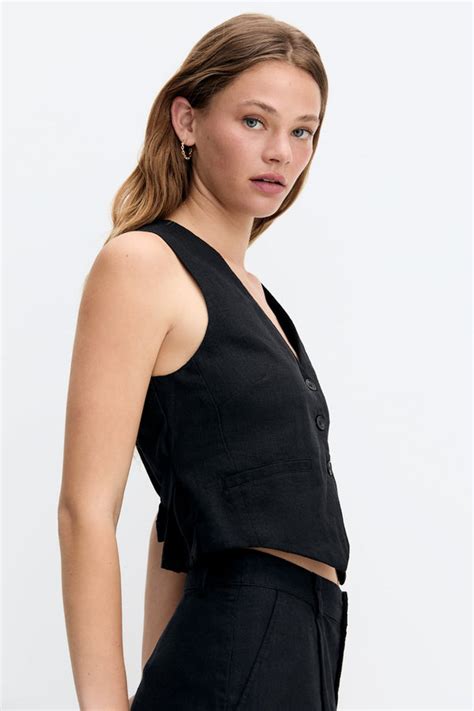 MWB Basic Black waistcoat