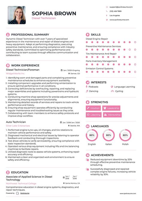 Image result for Auto Mechanic Resume Objective Examples