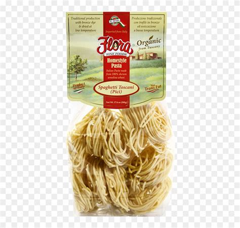 Organic Spaghetti Toscani Pici - Hot Dry Noodles, HD Png Download ...