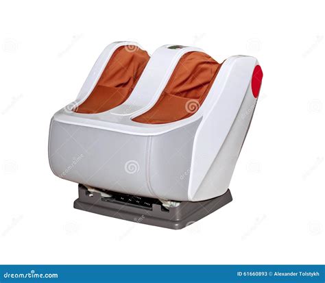 Electric Vibrating Feet Massager Isolated Stock Image - Image of foot ...