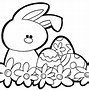 Image result for Cute Easter Bunny Coloring Pages