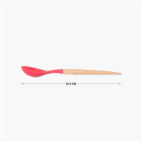 Buy Rosemary Solid Spatulas - Wood - Slotted Spoon 32.5 cm x 7.5 cm x 5 ...