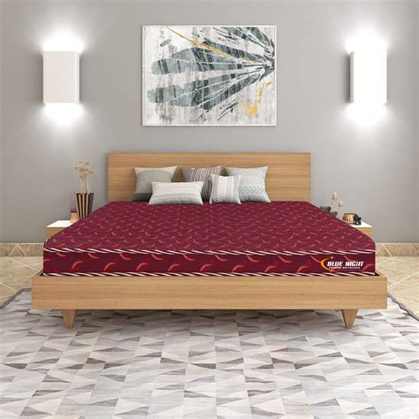 BLUENIGHT Ease Mattress Premium Breathable Comfort with PU Foam & HR ...