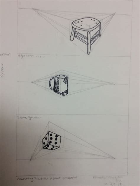 Image result for 2-Point Perspective Objects Drawing