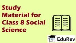 CBSE Study Materials for Class 8 Social Science PDF Download
