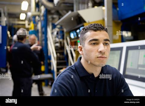 Factory workers in textile factory Stock Photo - Alamy