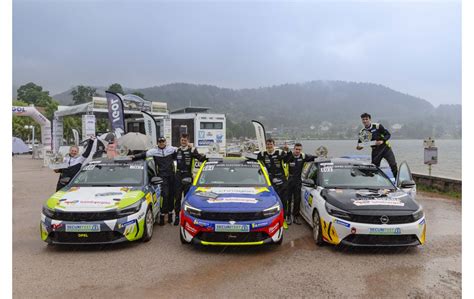 Tom Heindrichs gewinnt dritten Lauf des ADAC Opel Electric Rally Cup ...