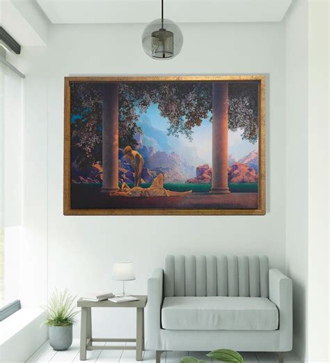 Maxfield Parrish Daybreak, Reproduction, Magical Realism, Nature ...