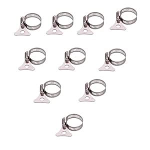 Khanjan Stainless Steel Hand Adjustable Worm Gear Hose Clamps - Key ...