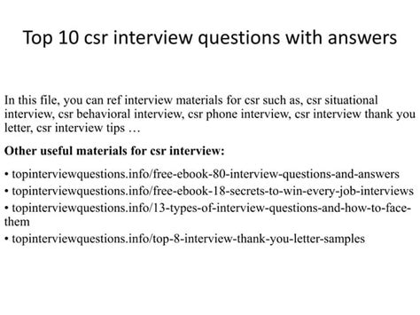 Image result for CSR Interview