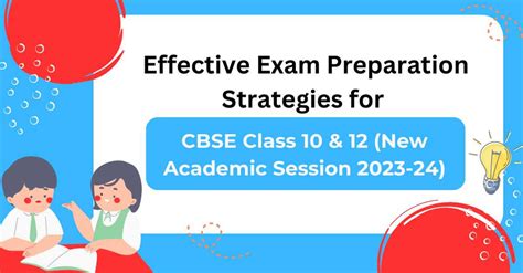 Effective Exam Preparation Strategies for CBSE Class 10 & 12 (New ...