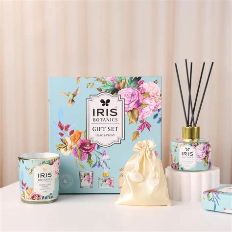 IRIS Botanics Lilac & Peony Gift Set | IRIS Home Fragrances