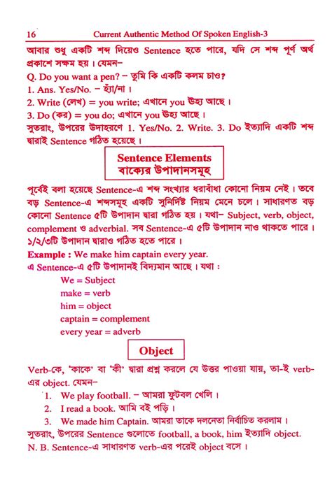 education zone bd: The Sentence / Current Authentic Method of Spoken ...