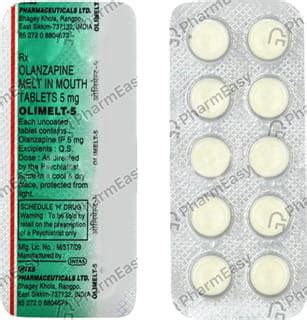 Olimelt Md 5 MG Tablet (10): Uses, Side Effects, Price & Dosage | PharmEasy