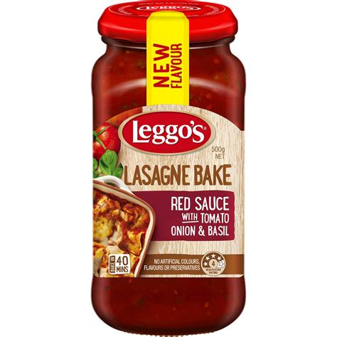 Leggo's Lasagne Bake Tomato Sauce 500g   Woolworths