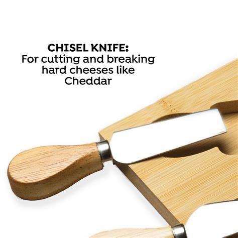 Epicure Cheese Board with 3 Cheese Knives – Sipologie