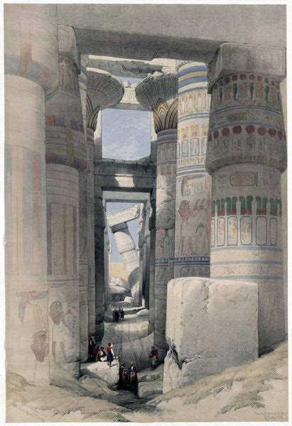The Karnak Temple Complex - Hypostyle Hall Of the Precinct of Amun-Re ...